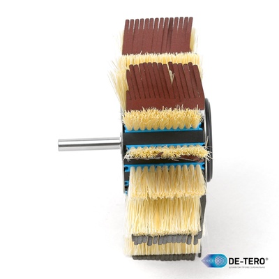 Переходная втулка FIX ROQ MB2 50х65хМ14, 16+8 сегментов (абразив + 2 вида опорных щеток, либо шлифовальные щетки)