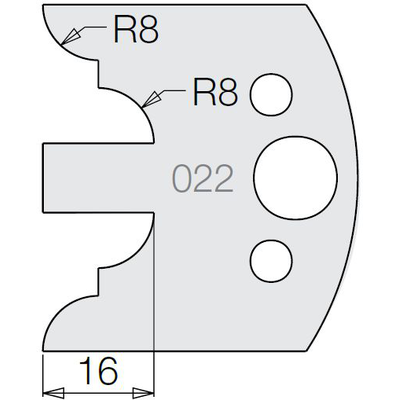 Пластина 33 022 50