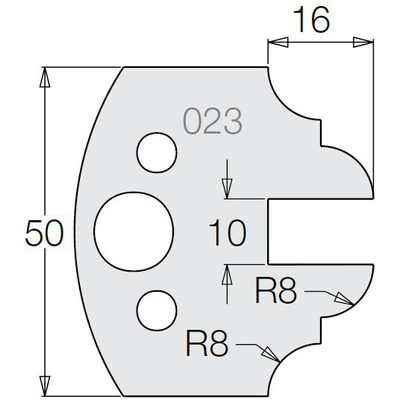 Пластина 33 023 50