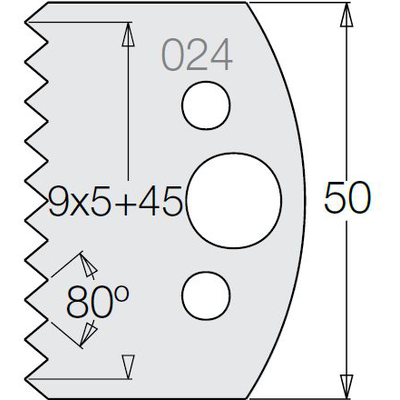 Пластина 33 024 50