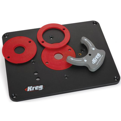 Пластина для крепления фрезера во фрезерный стол с 3-мя кольцами для TRITON, CMT