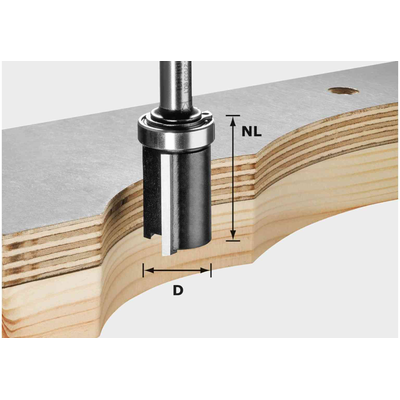 Пригоночная фреза HW S8 D19/NL25