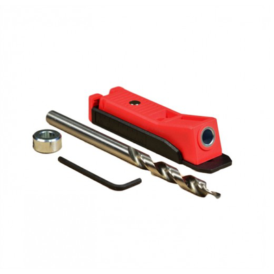Приспособление для соединения саморезами Pocket hole jig со сверлом
