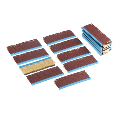Щетка шлифовальная Flex MB2 150х40/45х3 мм, P100, с натуральным сизалем (121), 20 шт