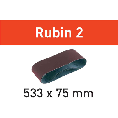 Шлифовальная лента Rubin 2 L533X 75-P120 RU2/10