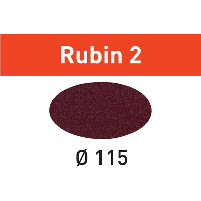 Шлифовальные круги Rubin 2 STF D115 P120 RU2/50