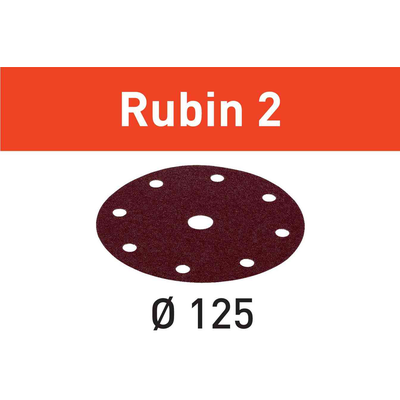 Шлифовальные круги Rubin 2 STF D125/8 P120 RU2/10