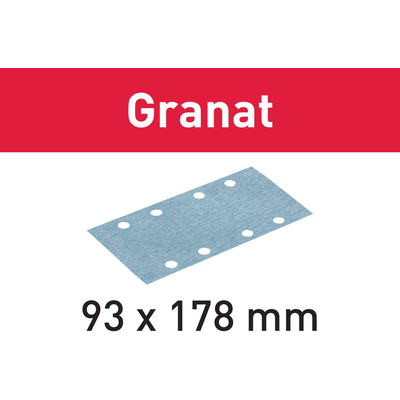 Шлифовальные листы Granat STF 93X178 P100 GR/100