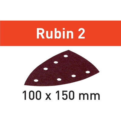 Шлифовальный лист Rubin 2 STF DELTA/7 P100 RU2/50