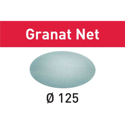 Шлифовальный материал на сетчатой основе Granat Net STF D125 P100 GR NET/50