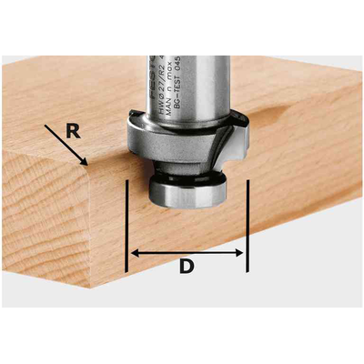 Скругляющая фреза HW R2-OFK 500