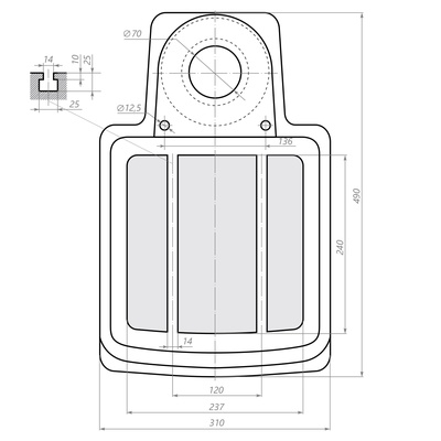 Станок сверлильный вертикальный BELMASH MDP360-13/400