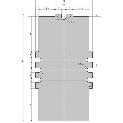 Тиски крестовые  BELMASH CV75