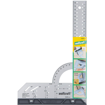 Угольник разметочный 300 мм Wolfcraft 5205000