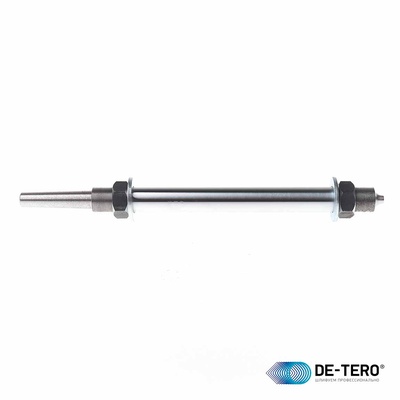Вал DTW 350х25 мм MK1 + 2 втулки RQ 100x85x25 мм 20+10 сегментов (шлифовальная система для токарных станков по дереву)